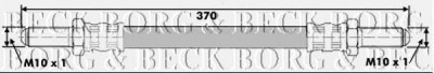 BORG & BECK bbh6247 -  Тормозной шланг